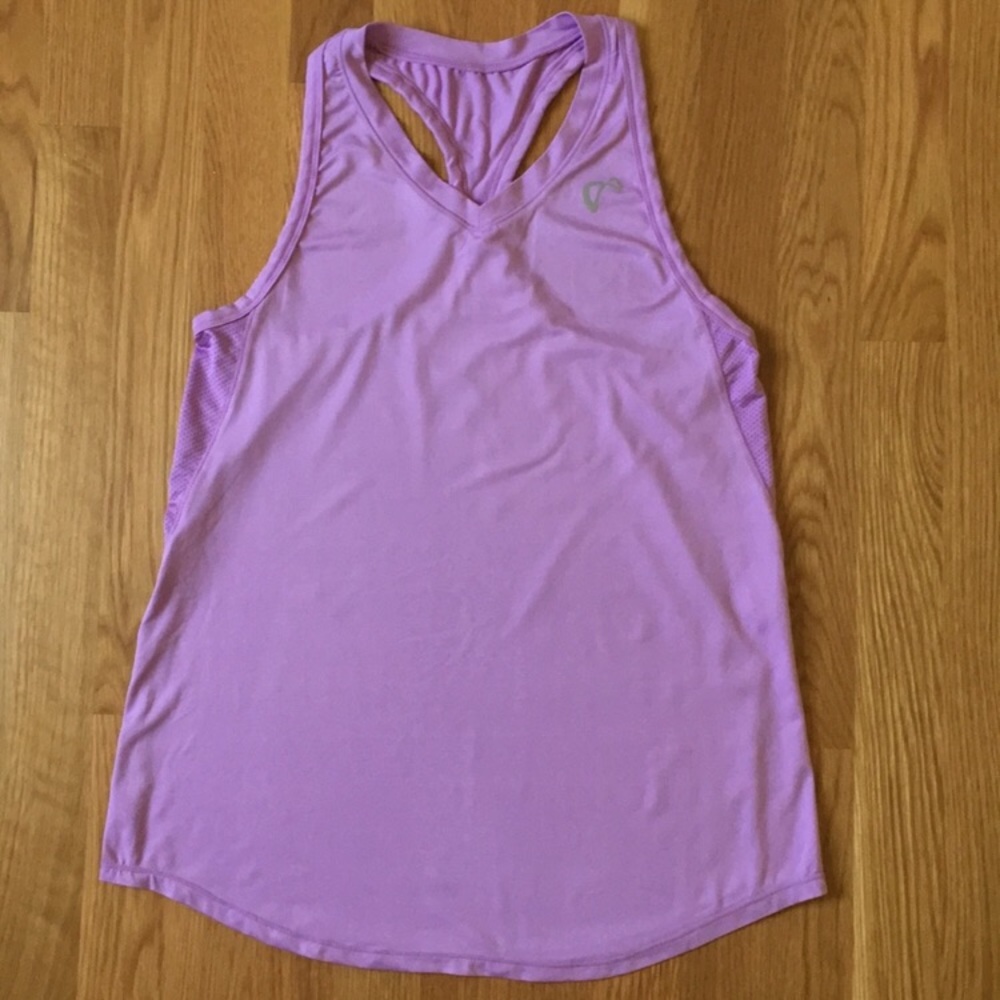 Athletic DNA Lavender Racerback Tank Size S